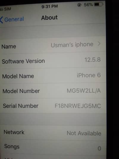 iPhone 6 software update 12.5. 8