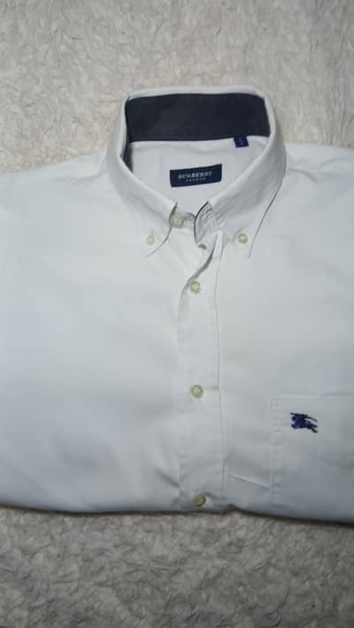 Burberry white shirt — premium look & feel 