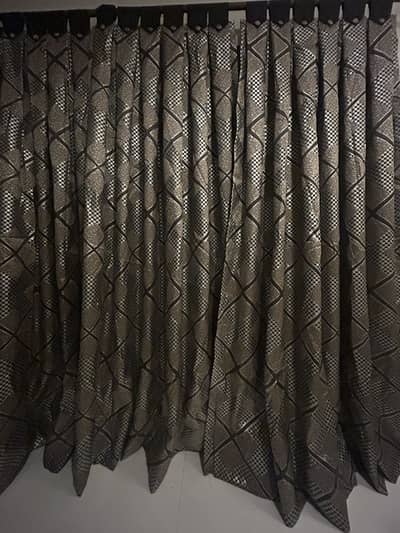 Beautiful silky curtains