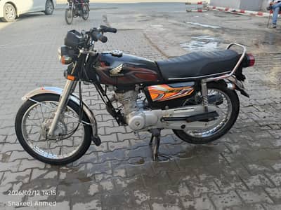 2022 Honda CG125 Black