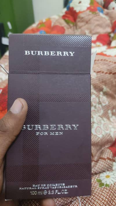 burberry perfume for men brand new