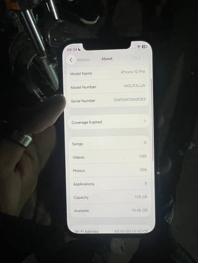 I phone 12 pro 128 GB factory unlocke