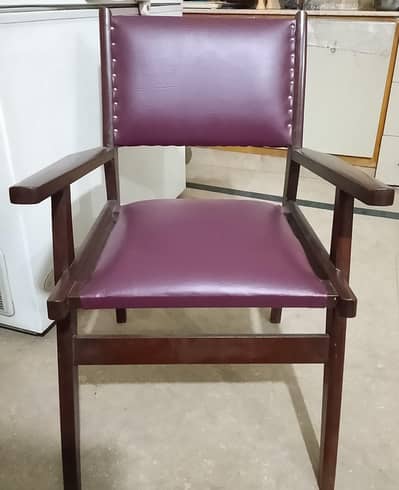 wooden chair set of four