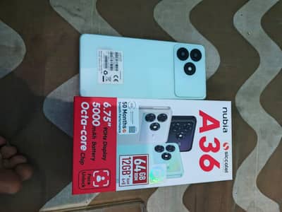 new mobil nubia a36