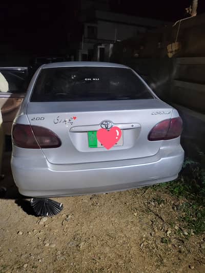 Toyota corolla 2d 2008 model