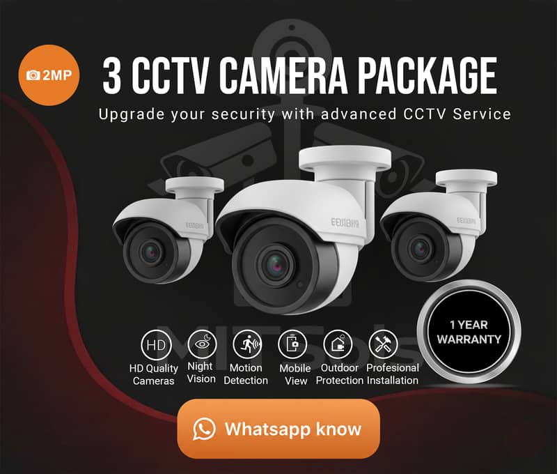 CCTVC Camera packages 3