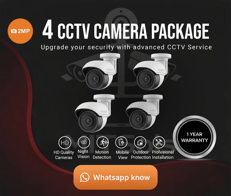 CCTVC Camera packages 4