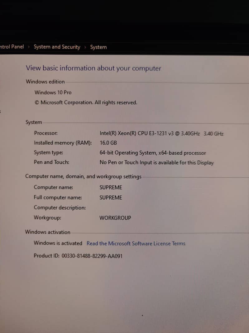 GPU "NO DISPLAY" EVERYTHING ELSE WORKING 11