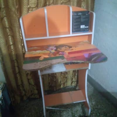 student table with laptop table/ new condition