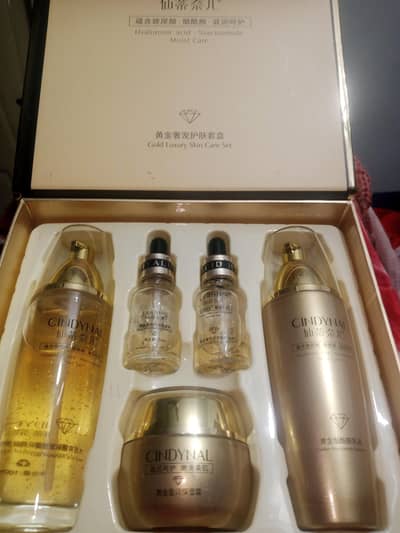 CINDYNAL Gold Luxury skin Care Set