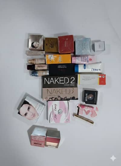 Imported makeup items - bundle of 21 products