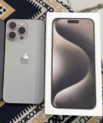 Iphone 15 Pro Max Pta Approved Full Box