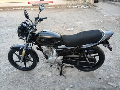  Yamaha YBZ 125 DX – 2025 Model (Black)