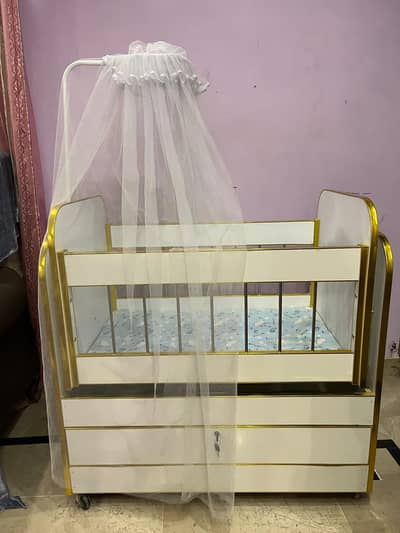 Urgent sale brand new baby bed