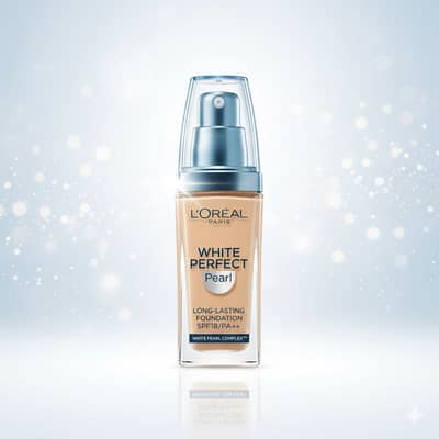 L’Oreal Foundation-White Perfect Pearl (SPF 18/PA++)