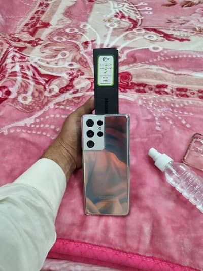 samsung s21 ultra pta approvod 12/256 with box condetion 10/10