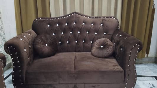 7 SEATER SOFA SET ALL GOOD IN NEW CONDITION URGENT SALE