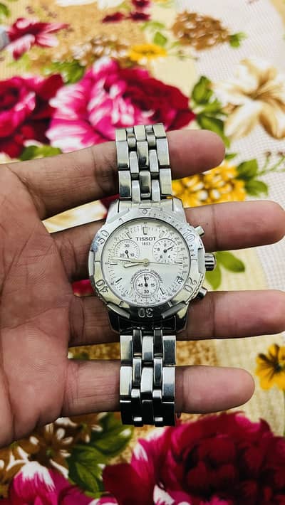 Tissot Prs200 Chronograph T362/462 Quartz 40mm Dial Swiss Made