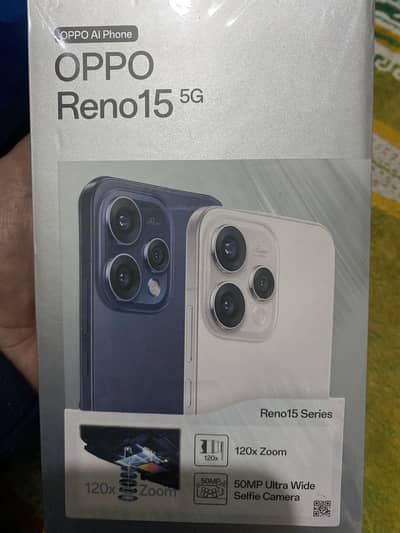 Oppo reno 15 5G 12/256 white