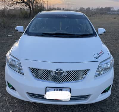 Toyota corolla 2009 model chat genian sid shower only home user car