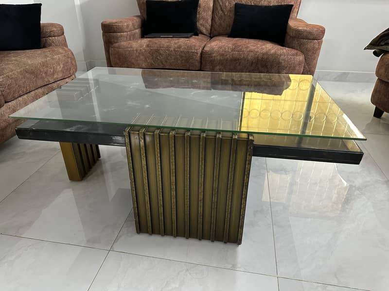 Sofa set with coffee table 0