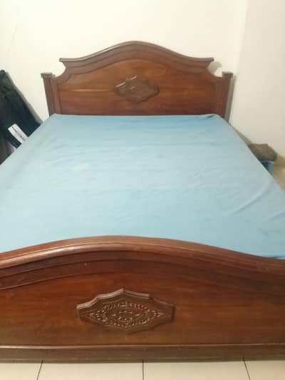 Used bed with mattress