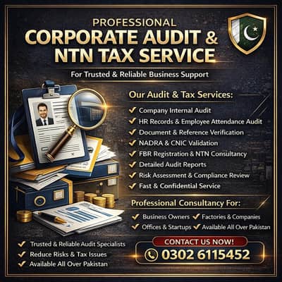 Company Internal Audit & Employee Background Check Services.