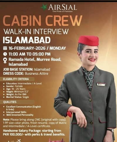 Female Cabin Crew staff