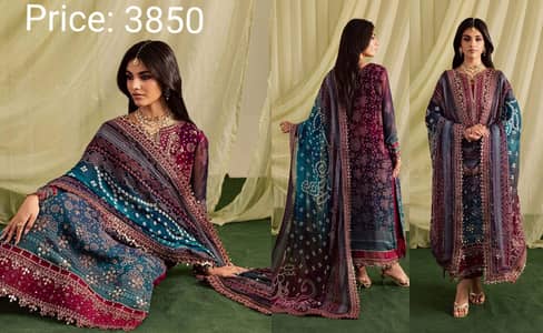 Nureh lawn embroidered