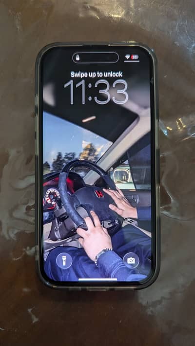 Iphone 16 JV 100% Battery Health Open Box With Box and charger.