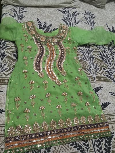 mehndi dress