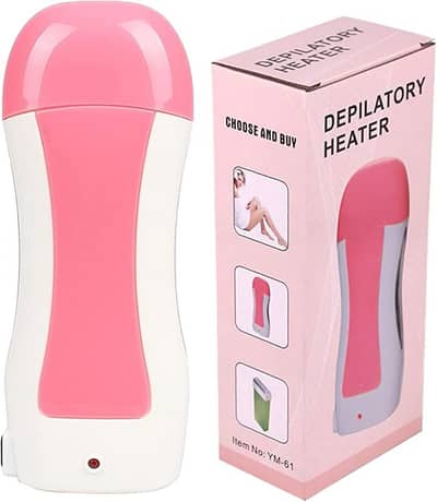 Wax Hair Removal Portable Hair Roller Epilator Machine Set, Wax Heater
