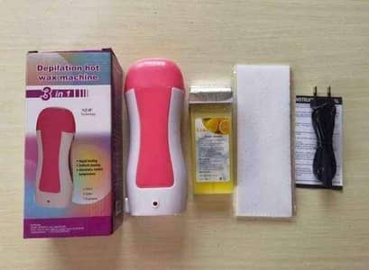 Portable hair removal wax Epilator Machine Set order 03172872752