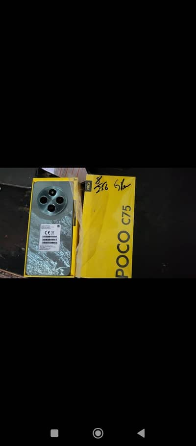 Poco c75 8/256 all origina. . . l original screen hai