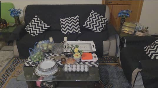 5 Seater Sofa Set with Centre Table and 2 Side Tables