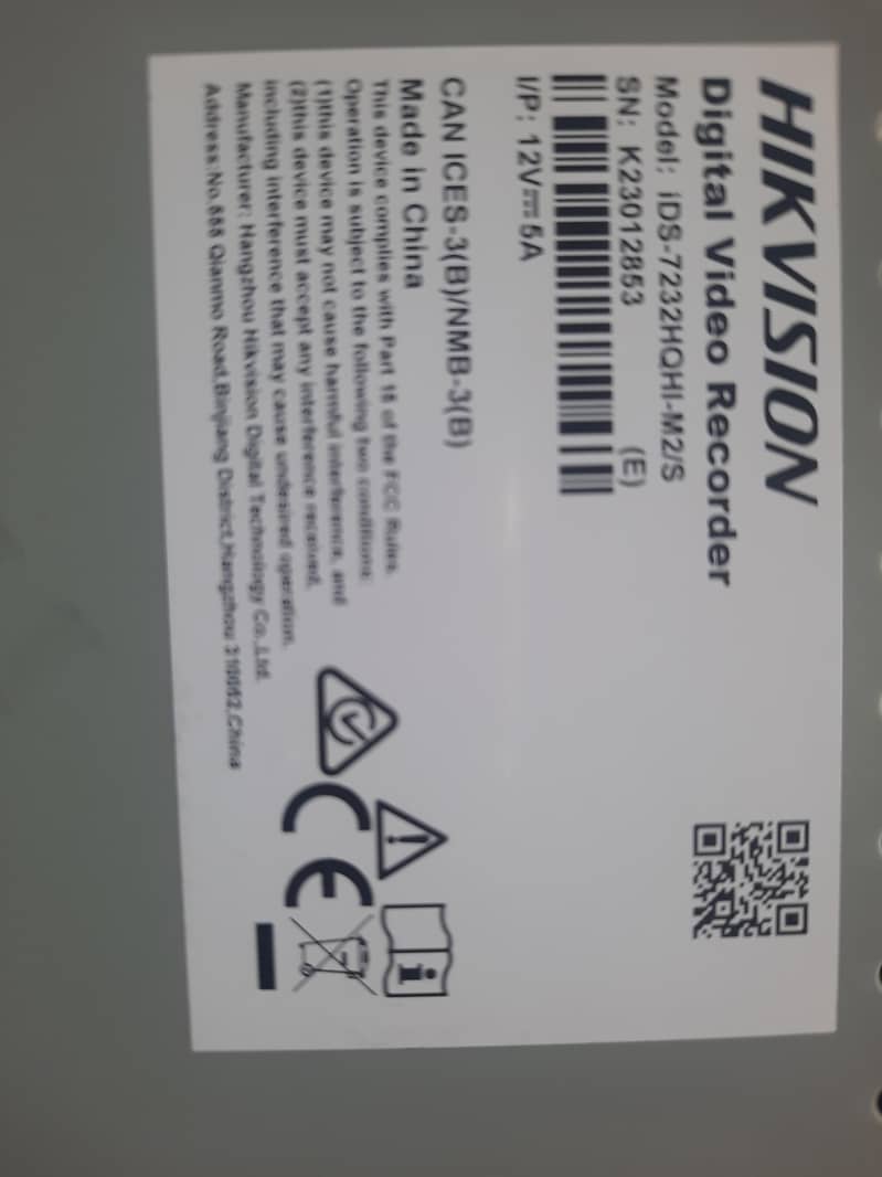 DVR Hikvision 0