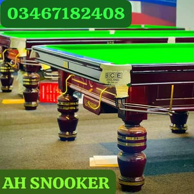 Snooker Table|Billiard Tables| |Table Tennis |Chess Table |Pool Table