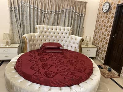 Bed For Sale Oh White Colour Condition Ok With Mattress