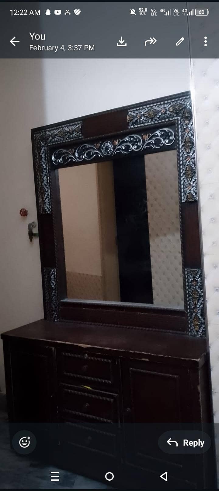 dressing table and showcase 1