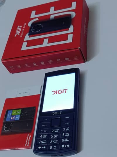 Jazz Digit Edge 4G+ WiFi PTA Approved | 2GB/16GB | Touch & Type