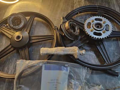 Alloy rim set honda cg 125