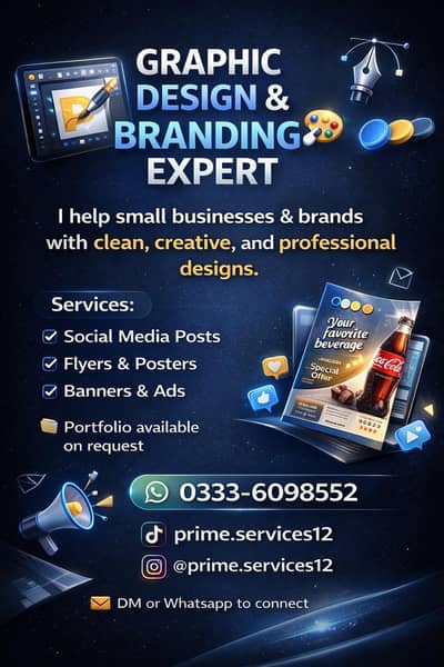 Graphic Designing and Video Editing Service