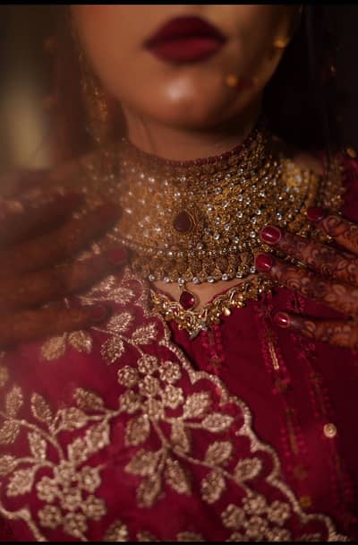 Kundan gold-plated vintage designer bridal jewellery set