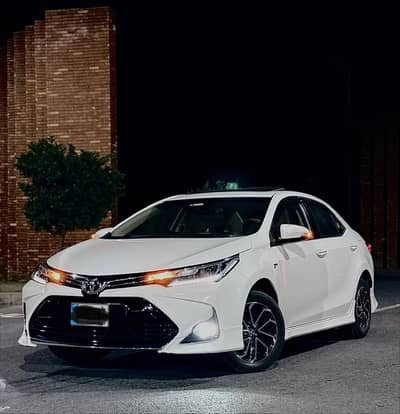 Toyota grande beige interior