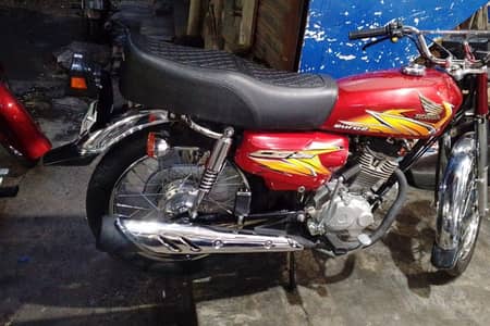 honda 125 condition 10 by 10 applied for conition