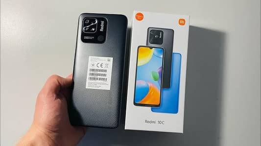 Redmi 10c 4+2/128 complete box 680 snapdragon