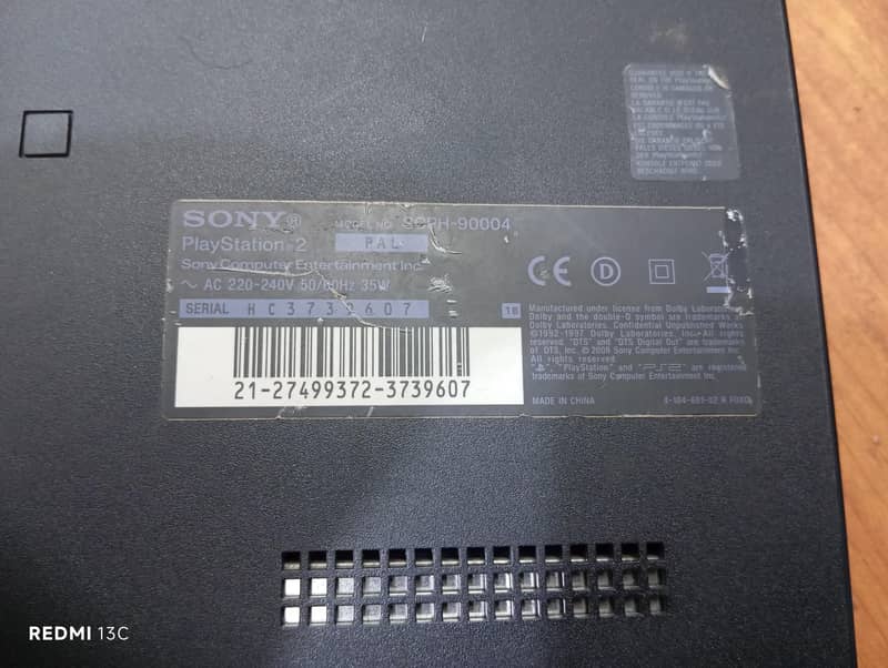 ps 2 with 2 controler 2