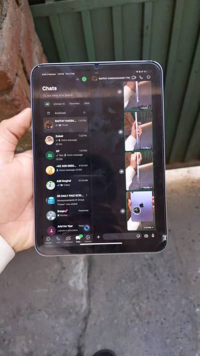 ipad mini 6.256gb bas tach tota huva tora SA sair Sy