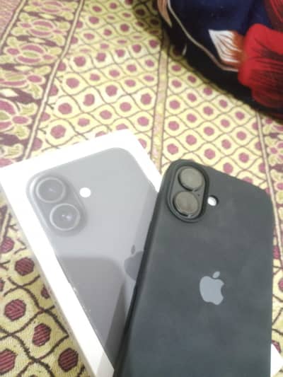 iphone 16 jv 90% battery health Black colour with box and cabel
