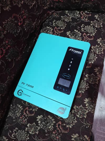 Fronus pv 7200 with 4 بیٹری